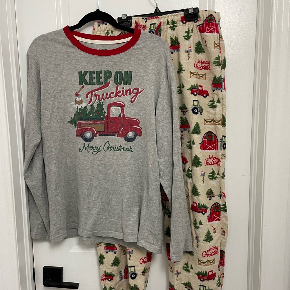 Little Blue House Christmas Pajamas